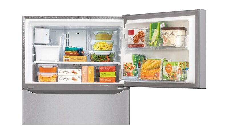 LG 30 INCH, 20 CU.FT. TOP FREEZER REFRIGERATOR WITH MULTI-AIR FLOW COOLING, LTCS20220S